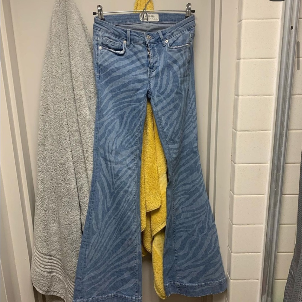Free people zebra flares